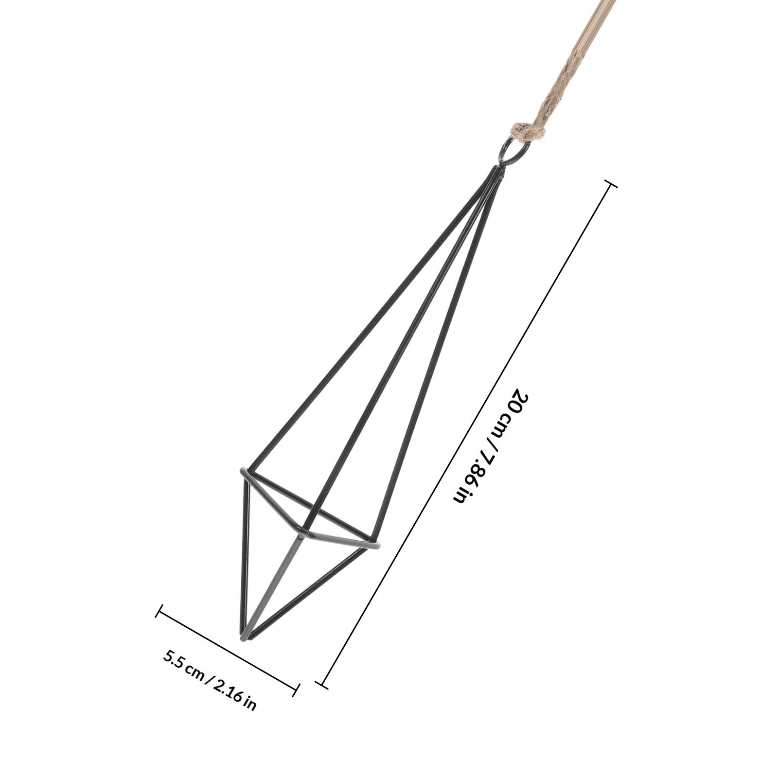 기하학적인 디자인의 철제 공예품으로 만든 공중 식물 홀 - Spider Plant Hanging 리뷰 및 가격