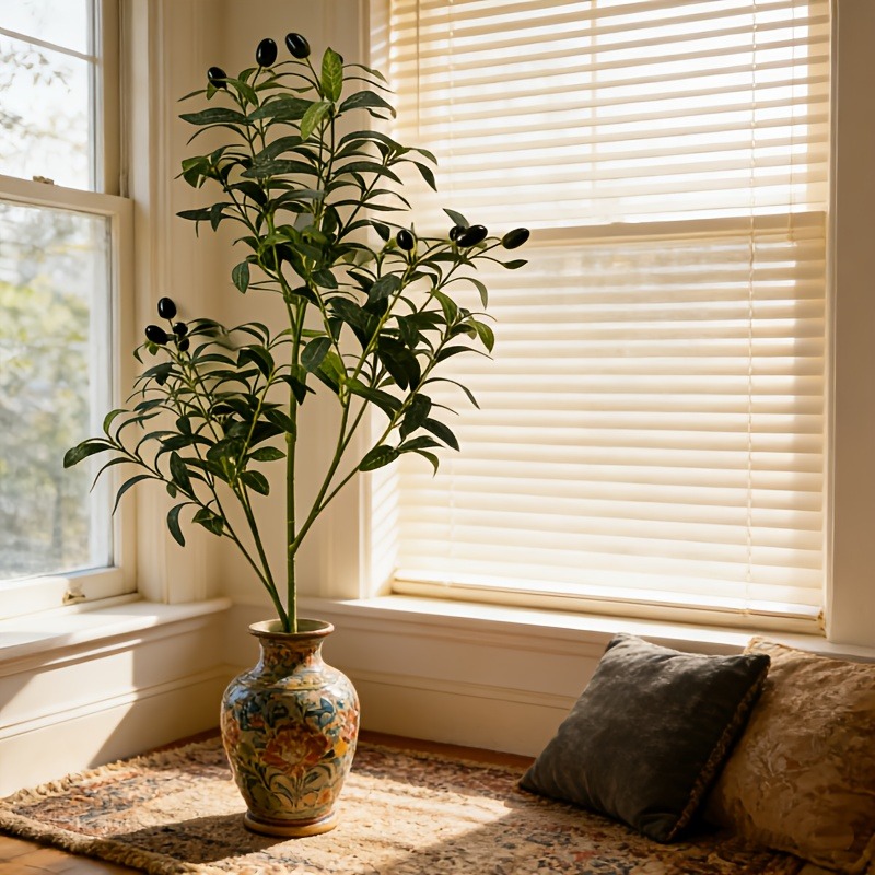 28cm-120cm 인조 올리브 나무, 실내 거실 마당 - Ficus Lyrata Tree 리뷰 및 가격