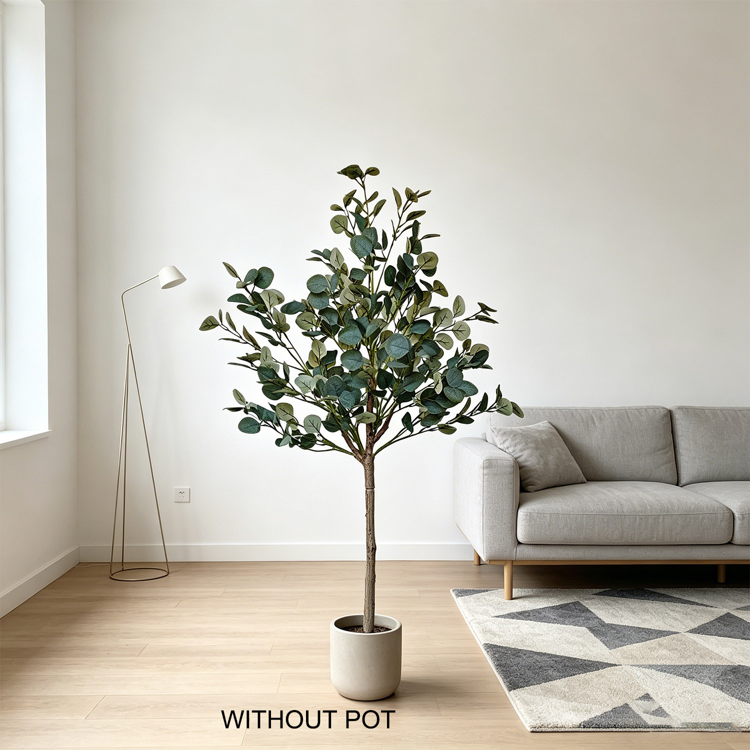 140cm 인조 유칼립투스 식물, UV 저항성 인조 식 - Ficus Lyrata Tree 리뷰 및 가격