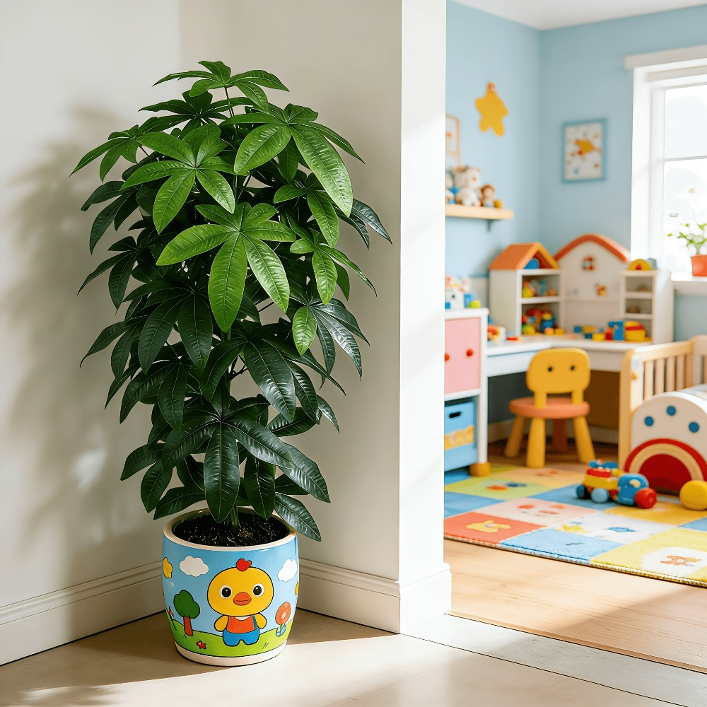 과학적인 돈나무 특징을 지닌 인공 돈나무 파치라 아쿠아 - Ficus Lyrata Tree 리뷰 및 가격