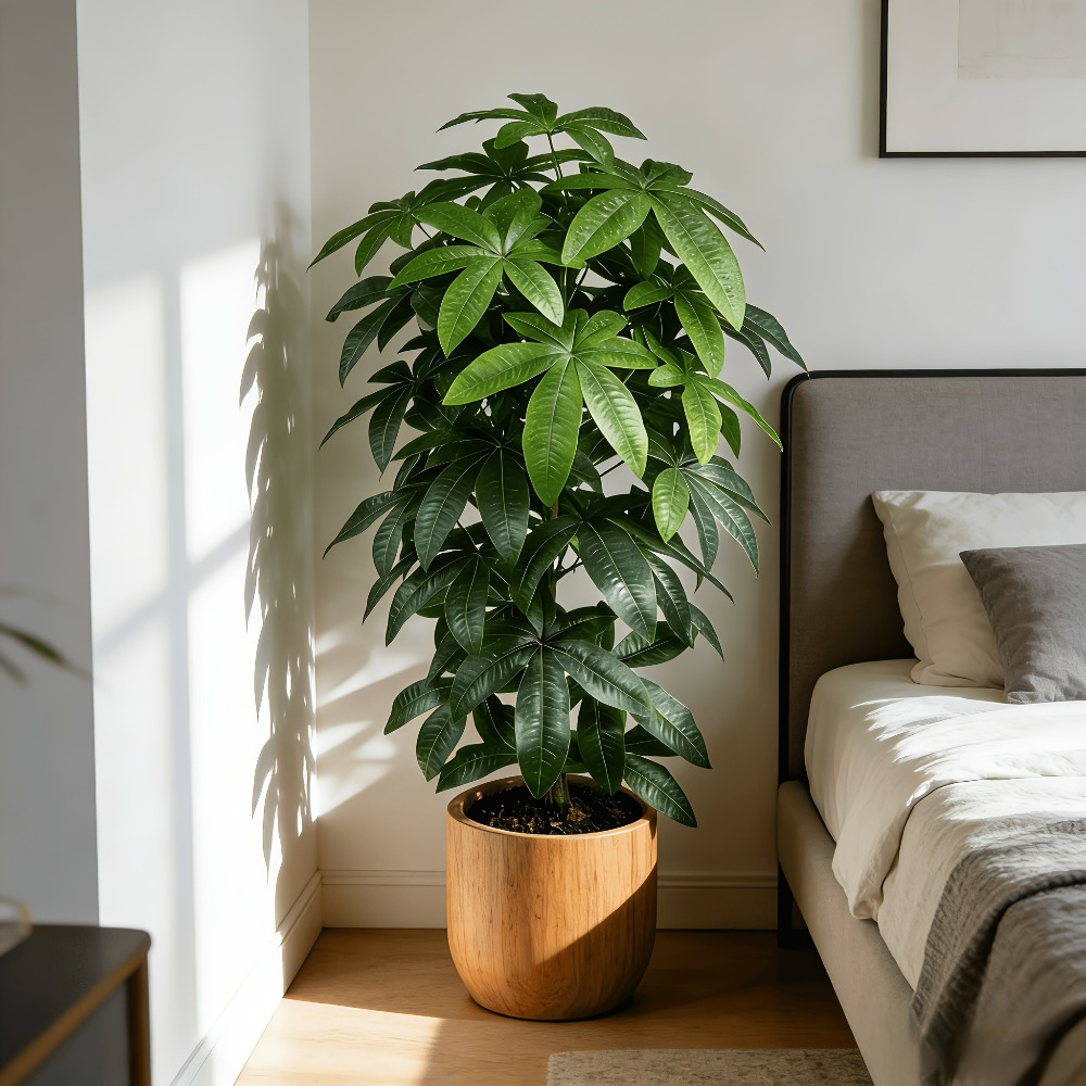 과학적인 돈나무 특징을 지닌 인공 돈나무 파치라 아쿠아 - Ficus Lyrata Tree 리뷰 및 가격